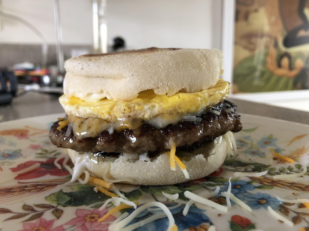 Sausage, Egg, &amp;amp; Cheese English Muffin