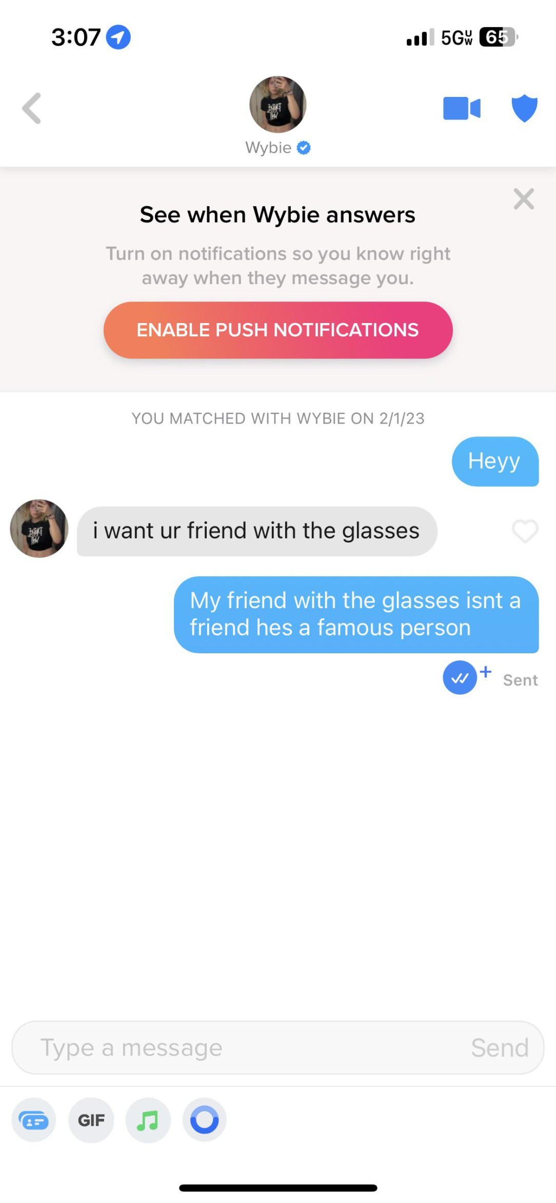 Who tf does this shit, idk anyone who if you match with them will set you up with their friend thats some weird shit