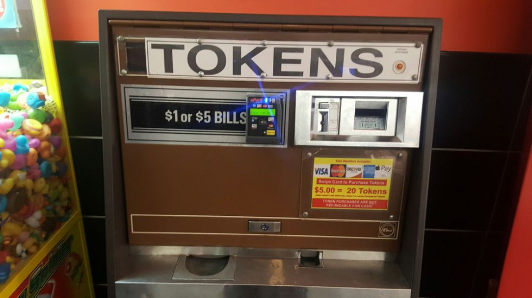 Exchanging your cash for tokens