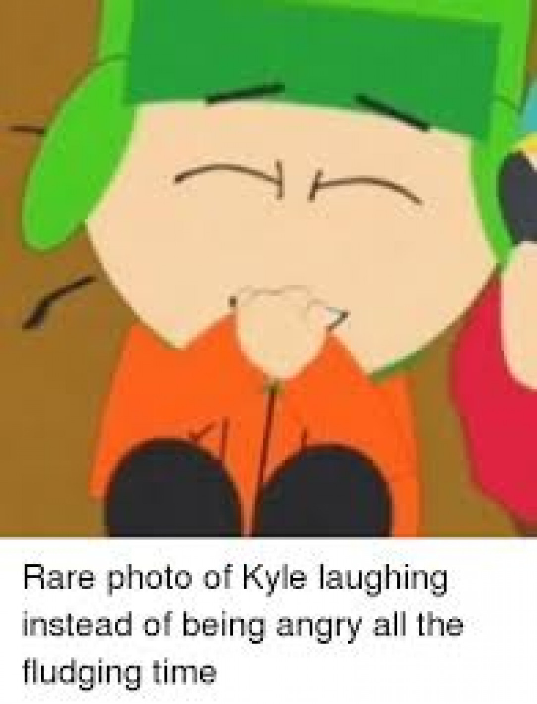 Kyle laughing is so precious
