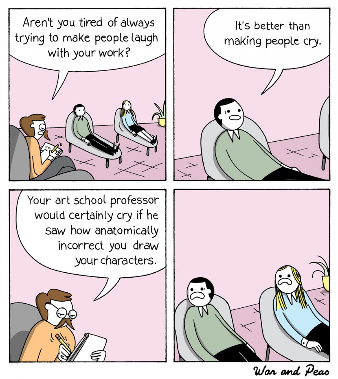 Comic Creators in Therapy