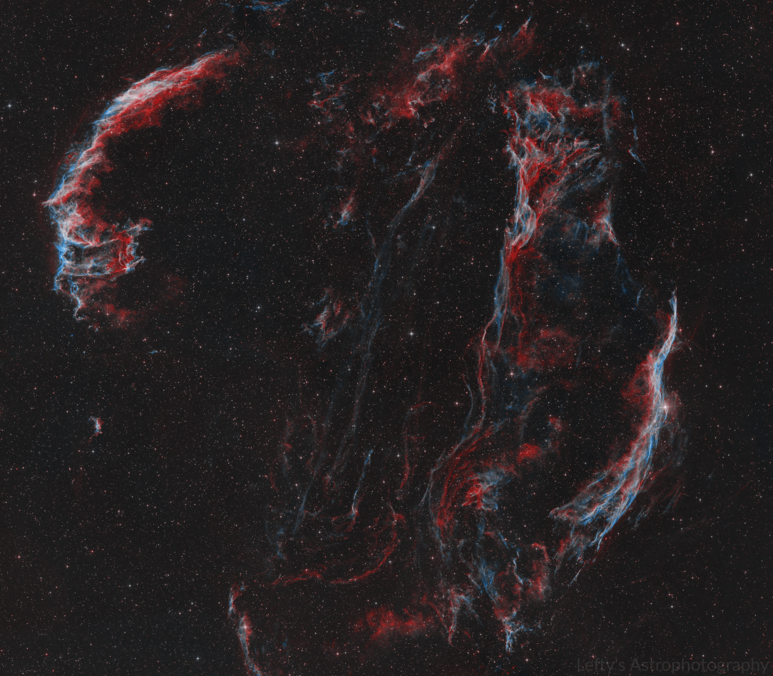 The Veil Nebula - 6 Panel Mosaic