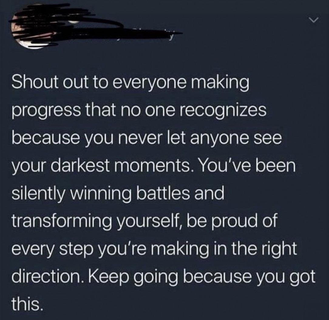 You got this