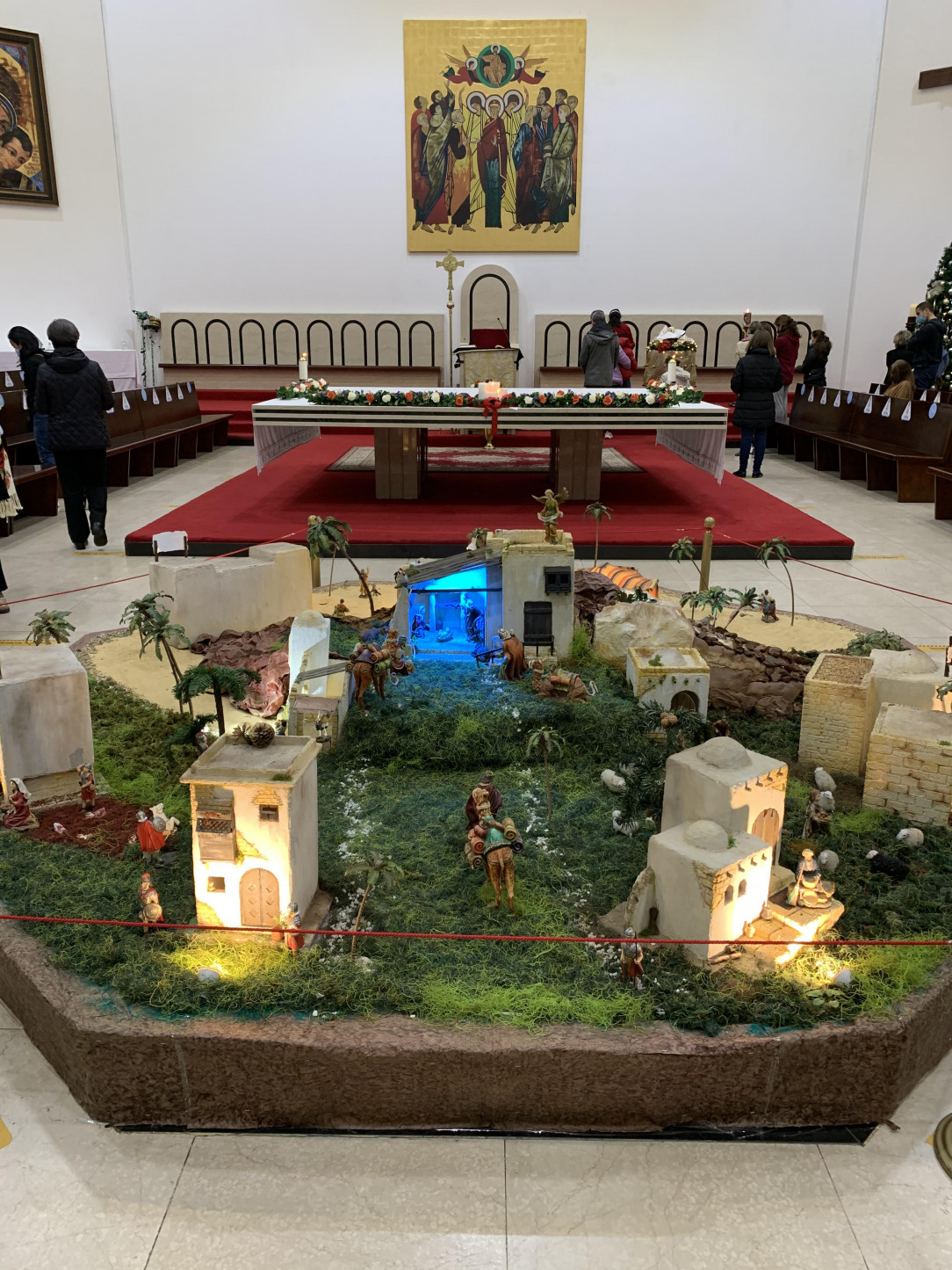 Nativity at Santa Maria del Camino parish in Bogotá-Colombia