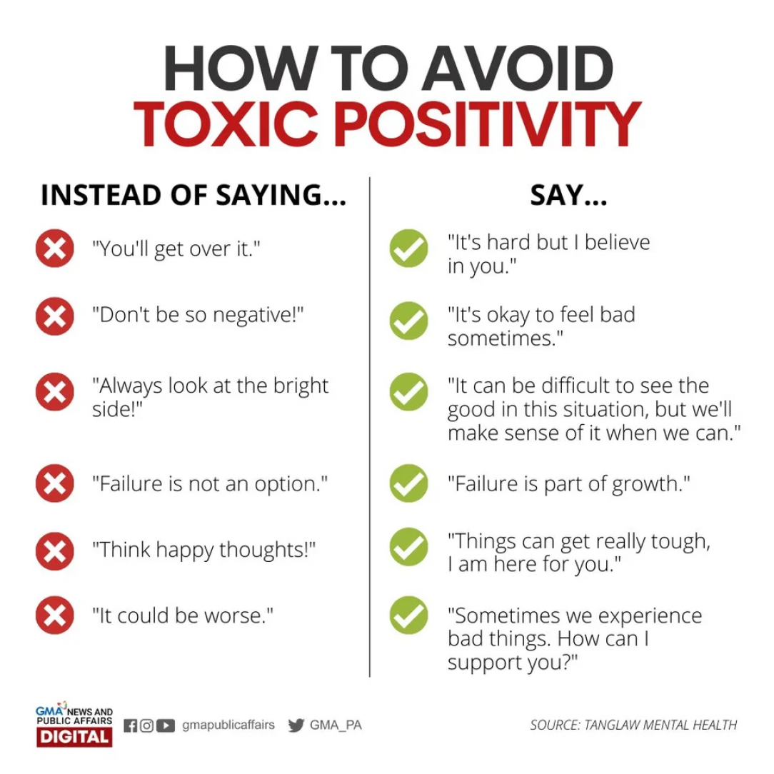 toxic positivity