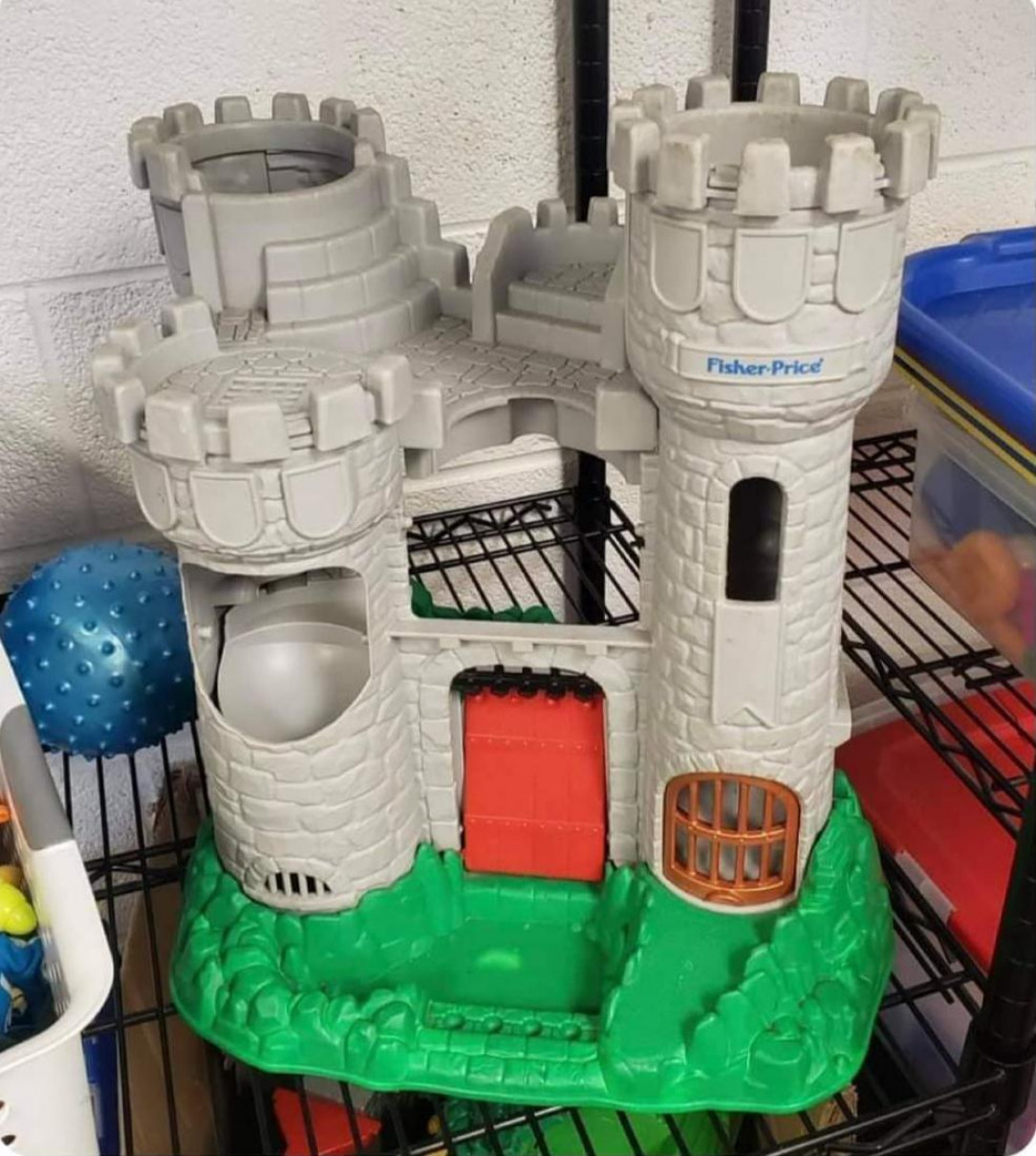 The infamous Fisher price toy castle