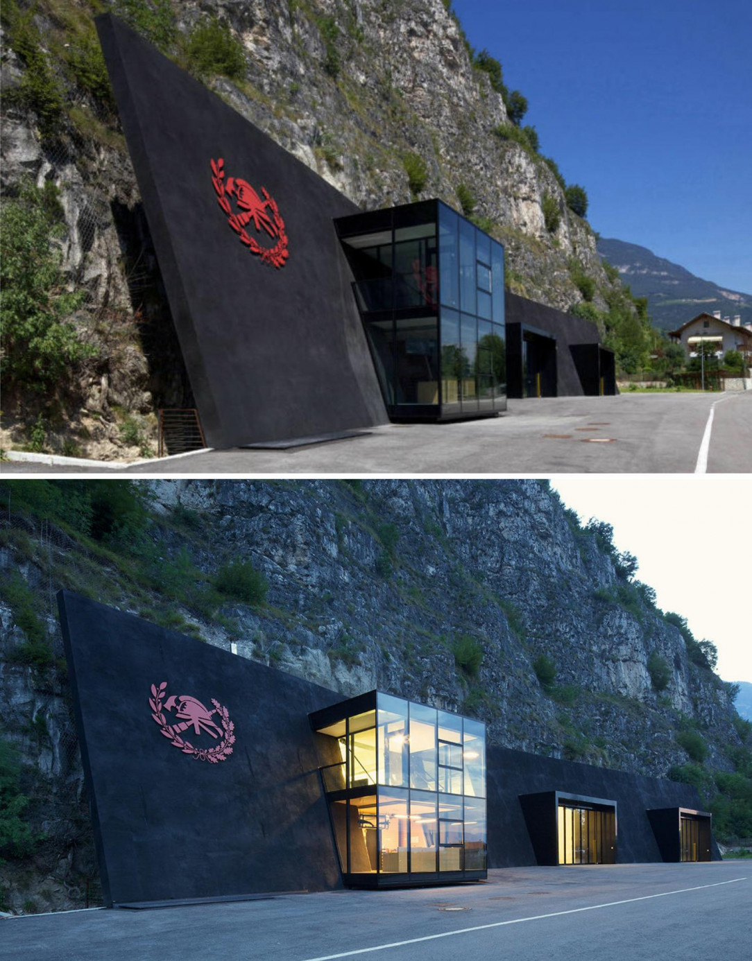 This is what a fire station in Italy looks like