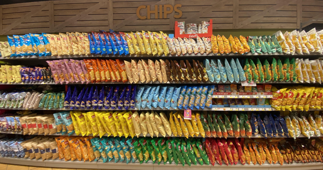 This chips aisle