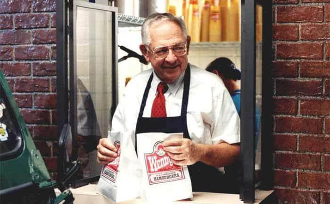 Dave Thomas (RIP) starring in Wendy’s commercials