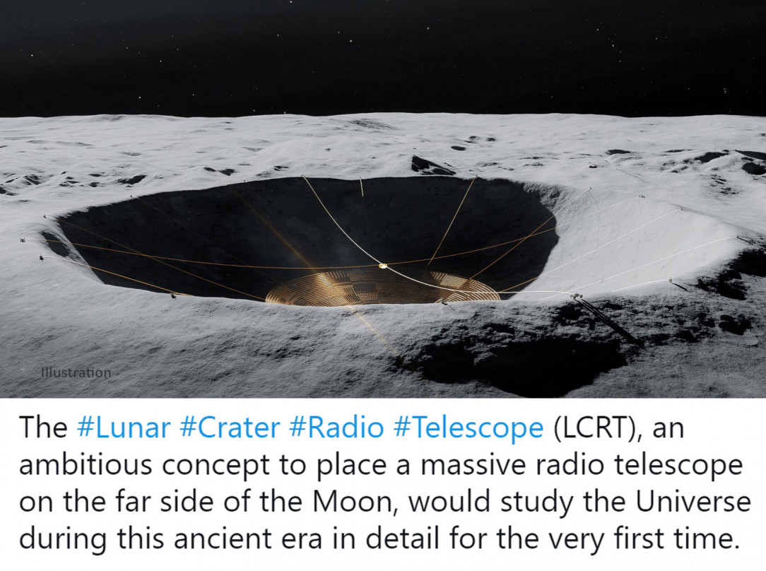 The Lunar Crater Radio Telescope is one of the revolutionary proposals named in NASA’s Innovative Advanced Concepts program
