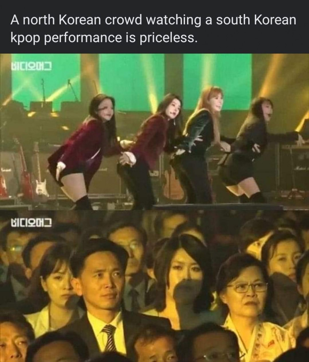 North Korean’s reaction to kpop dancers