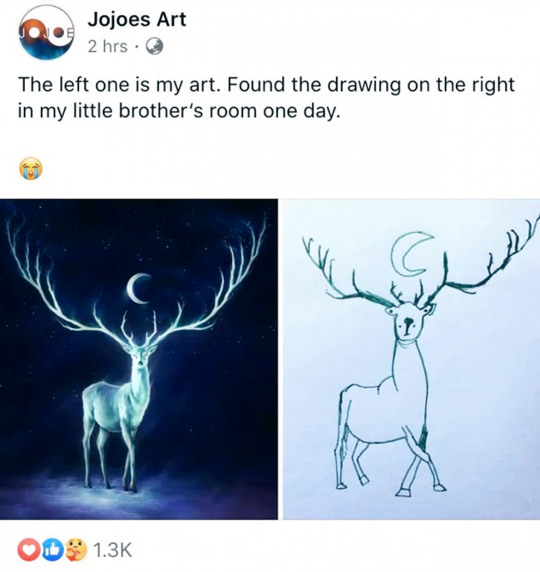 an artist in the making