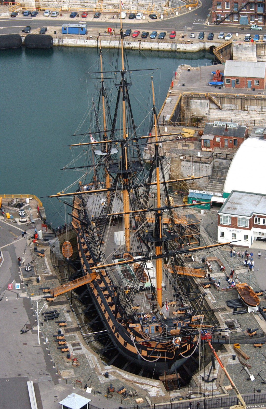 HMS Victory - the oldest commissioned warship in the world