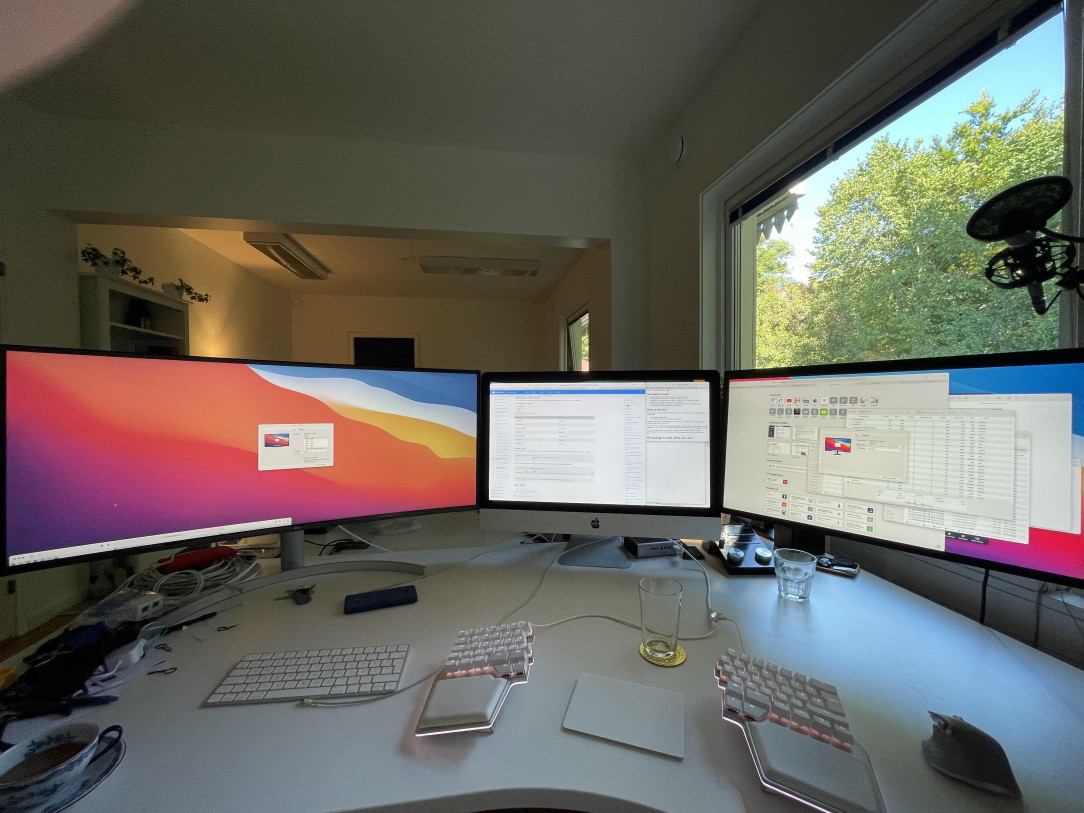 Apparently the 2019 iMac handles more monitors then the specs say