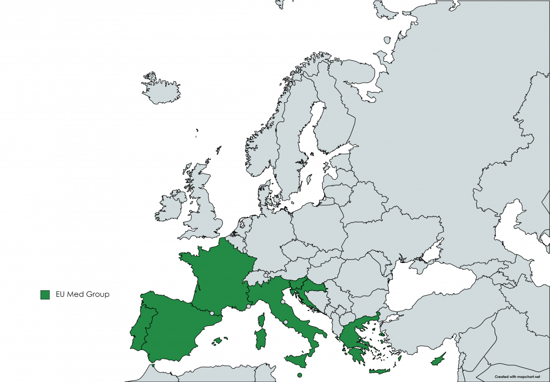 Croatia and Slovenia join EU Med Group