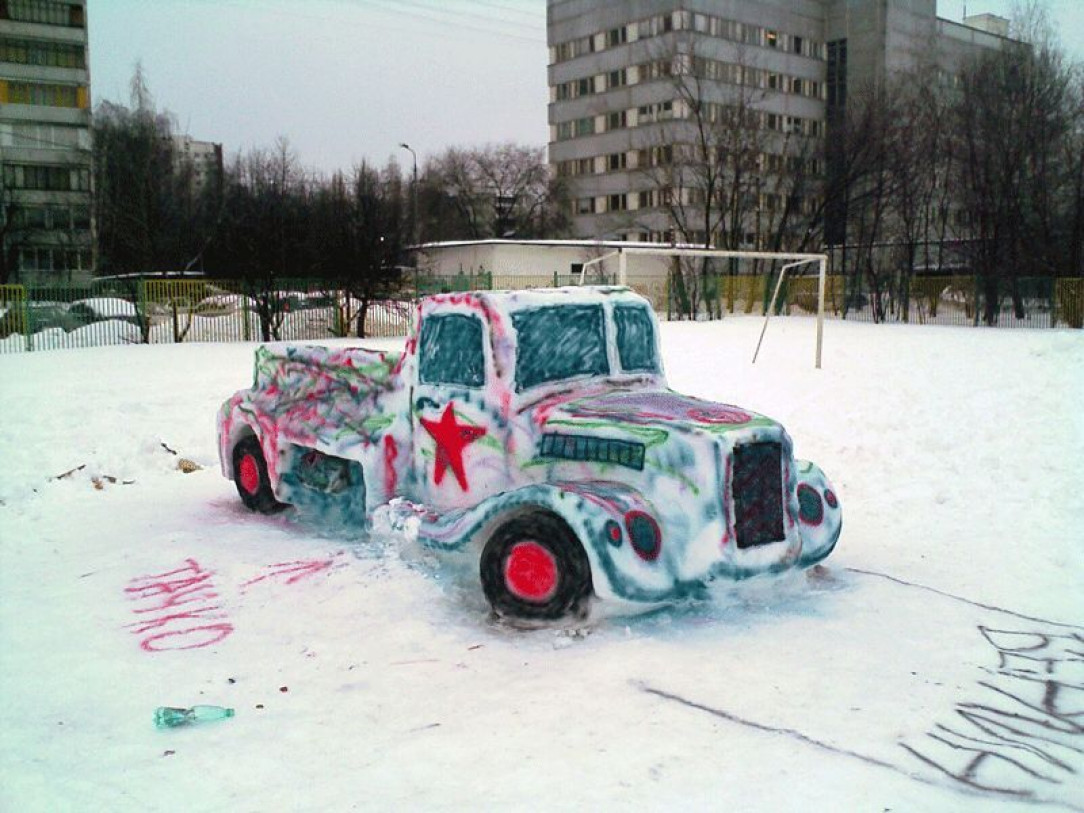 That&#039;snow car