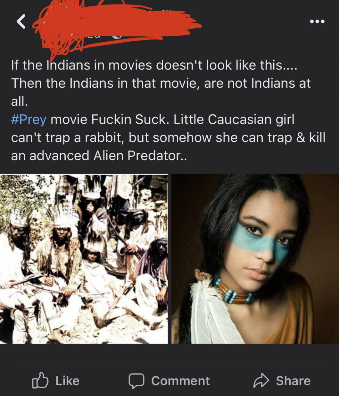 Something something … no true Indian?