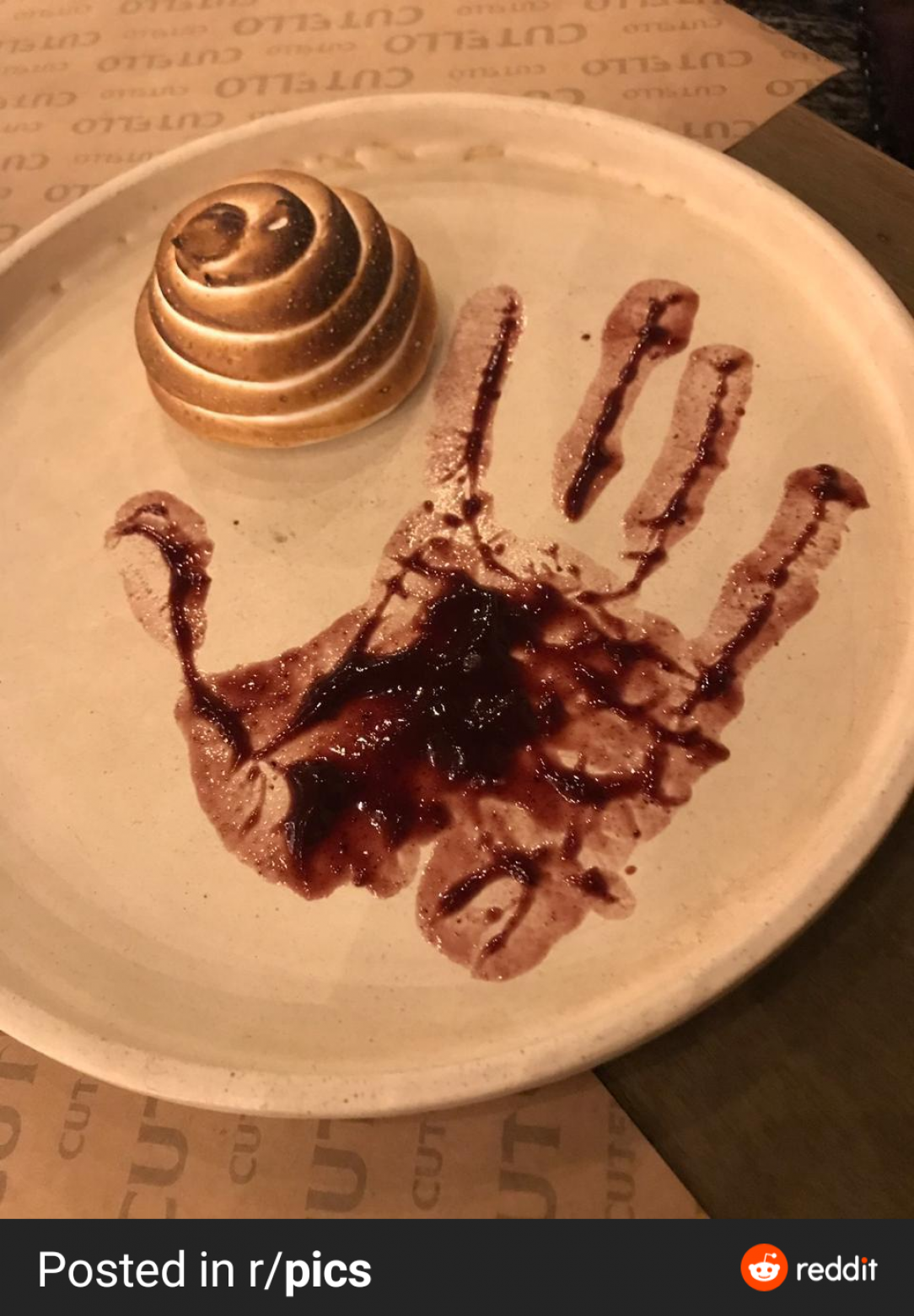 A high end restaurants take on &quot;a handful of jam&quot; not oc