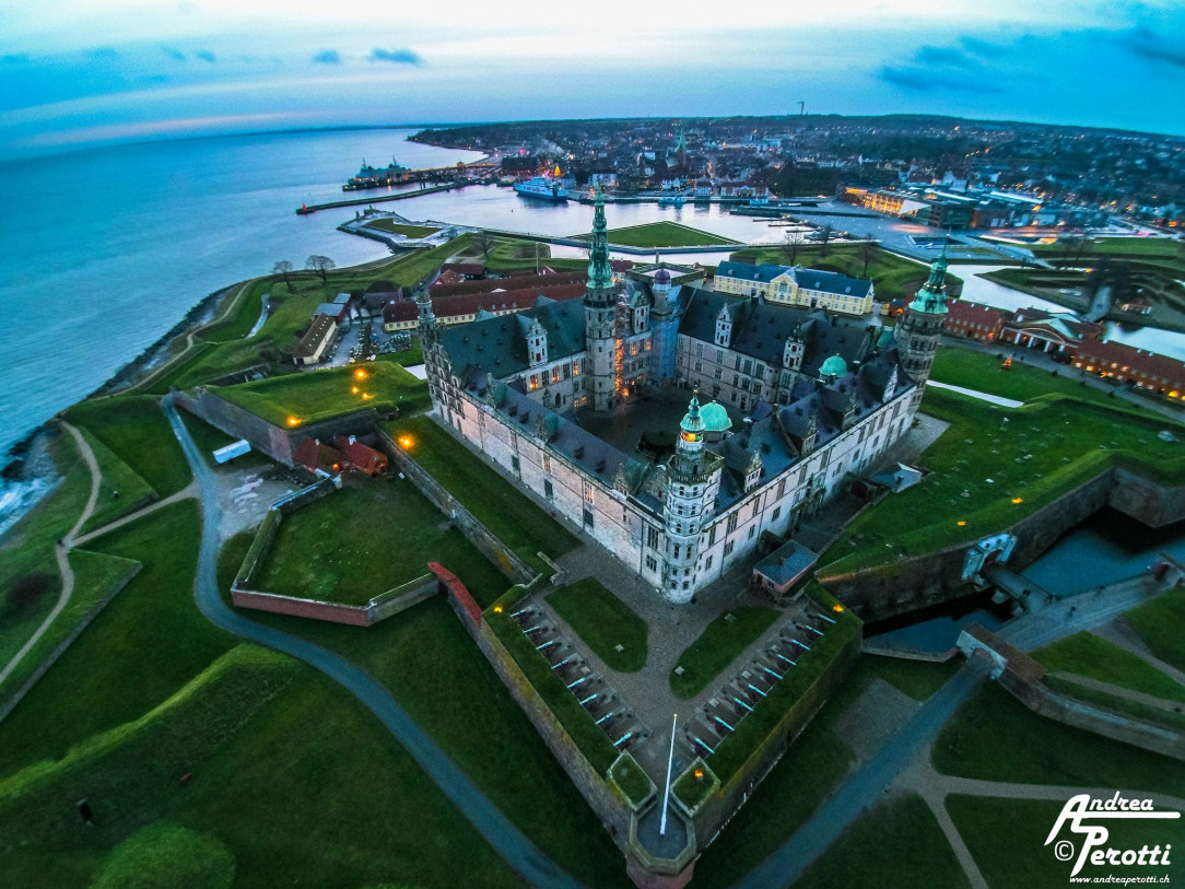 Kronborg Castle, Helsingør, Denmark aka Elsinore in &#039;Hamlet&#039;