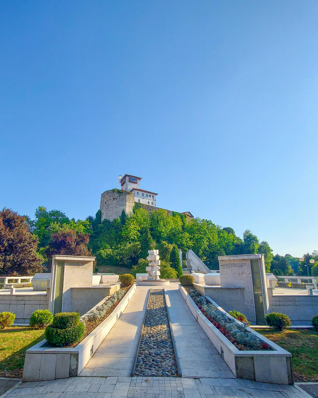 The Gradačac castle, Bosnia and Herzegovina