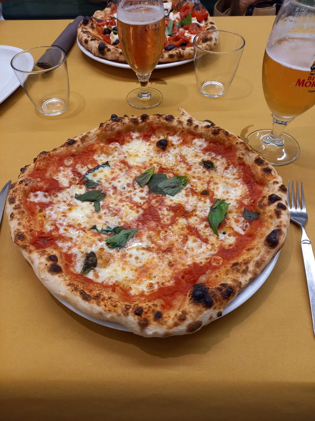 Pizza at Udine, Italy