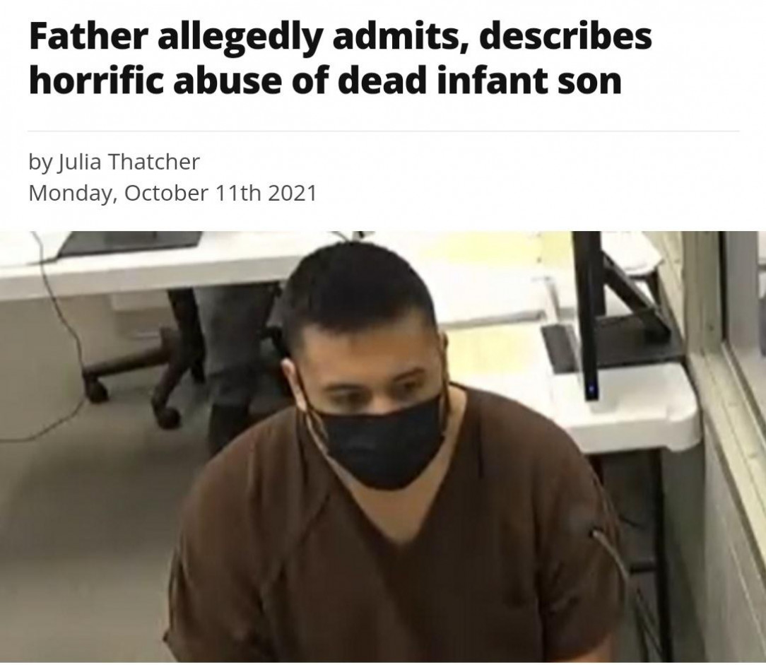 Father tortures weeks old infant until killing him