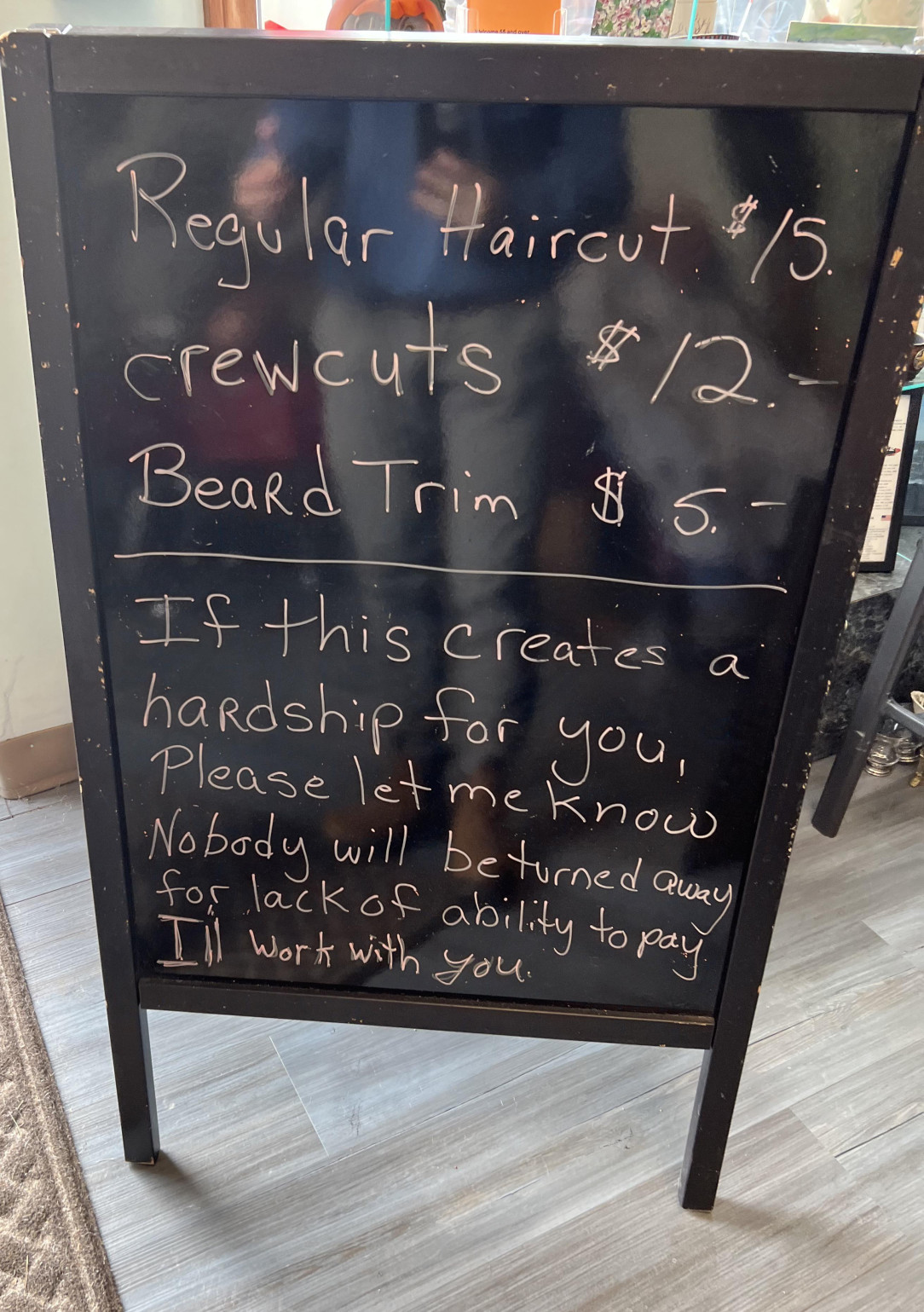 Kind barbershop in Maine