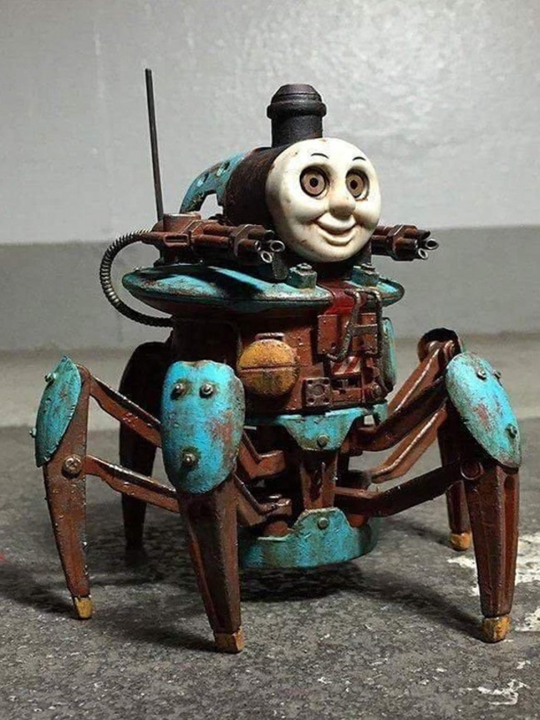 Thomas the tank, scourge of the wastelands