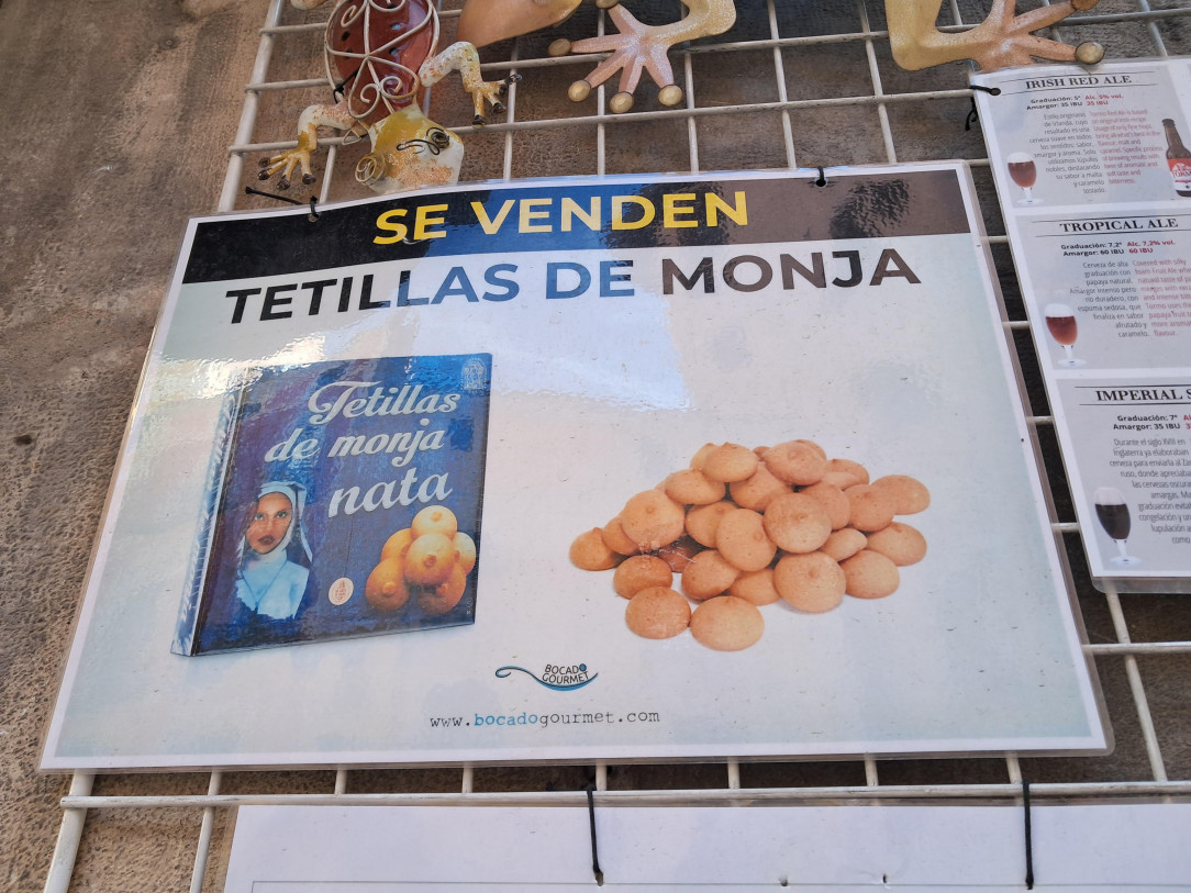 &quot;Tits of the nun&quot;, a cookie from Spain