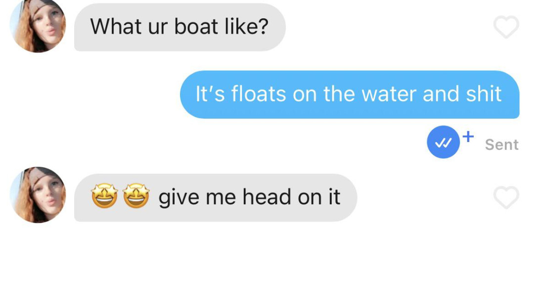 Women love boats