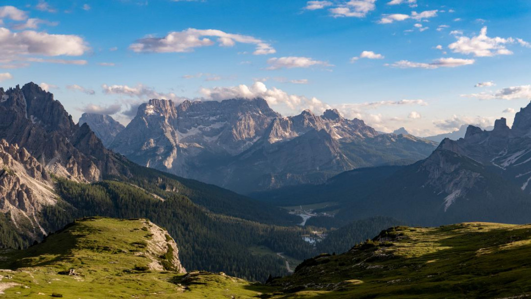 The Valley of Lake Misurina, Venetian Dolomites, Italy