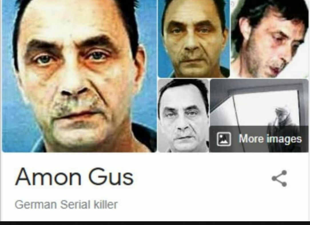 Amon Gus master of impostors, sussy German man