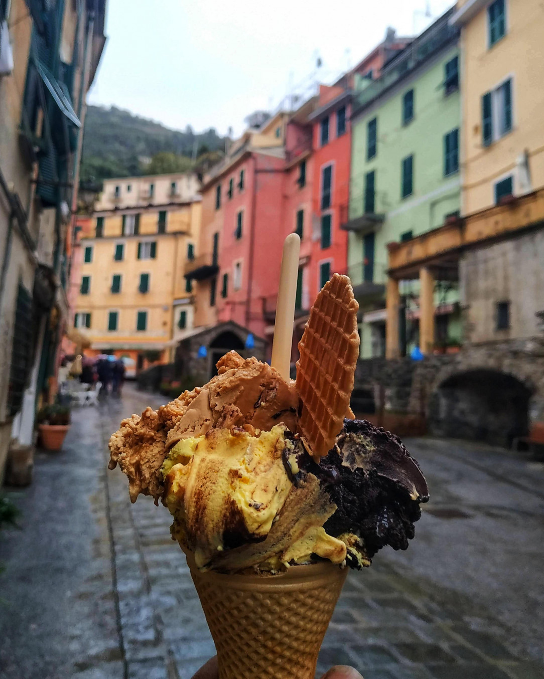 Gelato in Cinque Terre