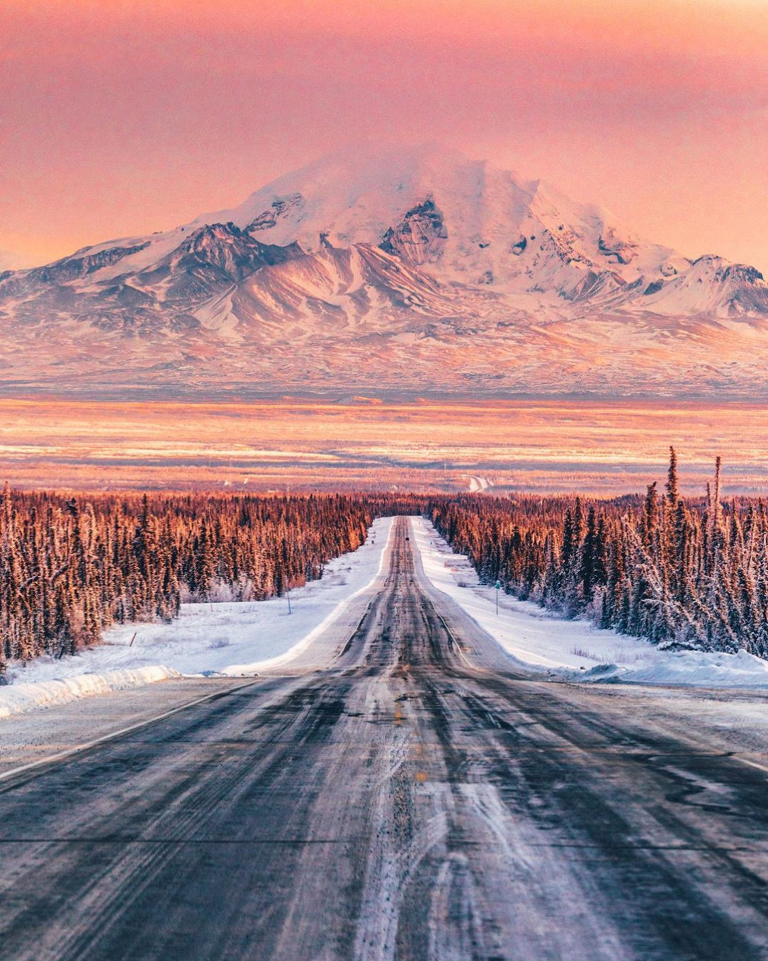 This Road In Alaska