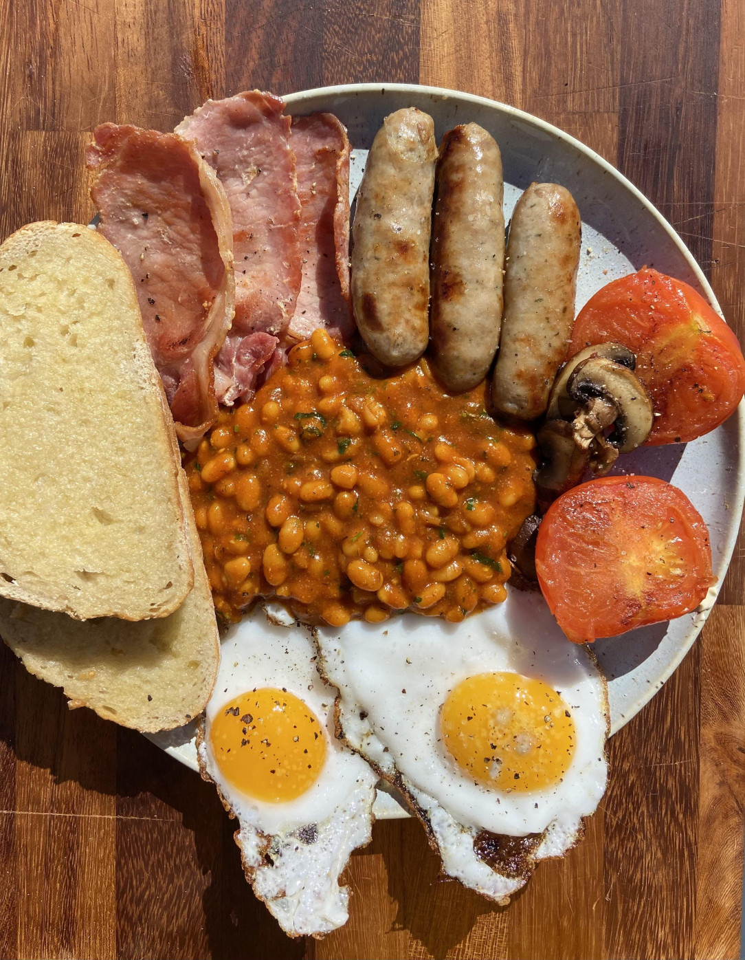 Monday morning fry up