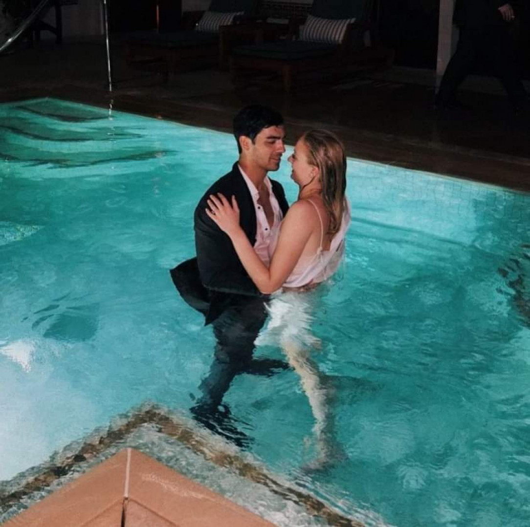 With Joe In A Pool