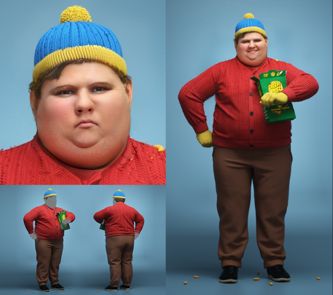 Eric Cartman Reimagined As An Older Real Human