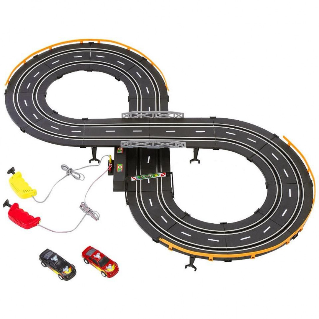 Electric slot cars that never stayed on the damn track!