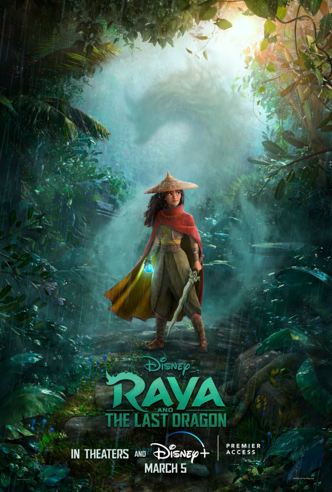 Official Poster for Disney&#039;s &#039;Raya and the Last Dragon&#039;