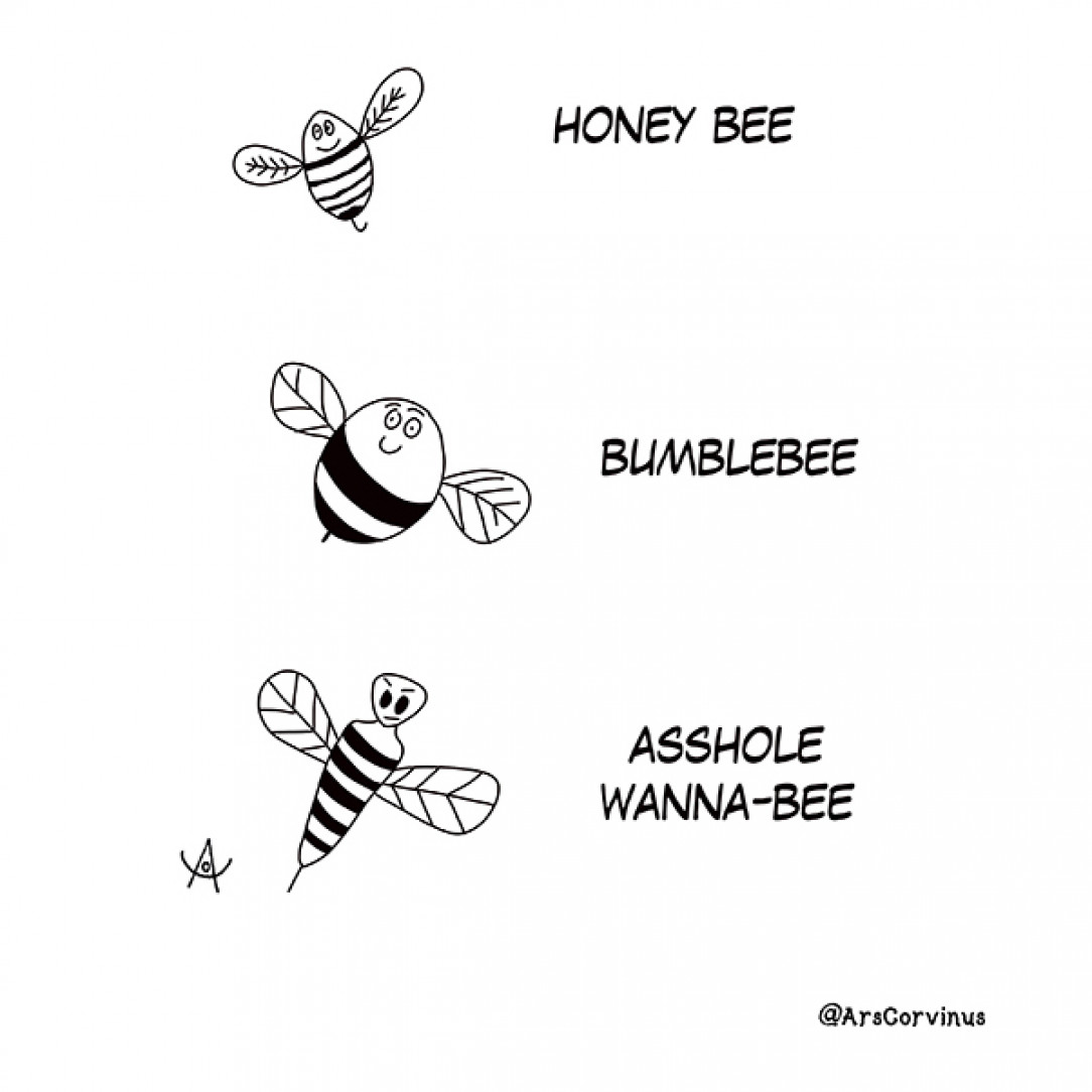 Bees be like