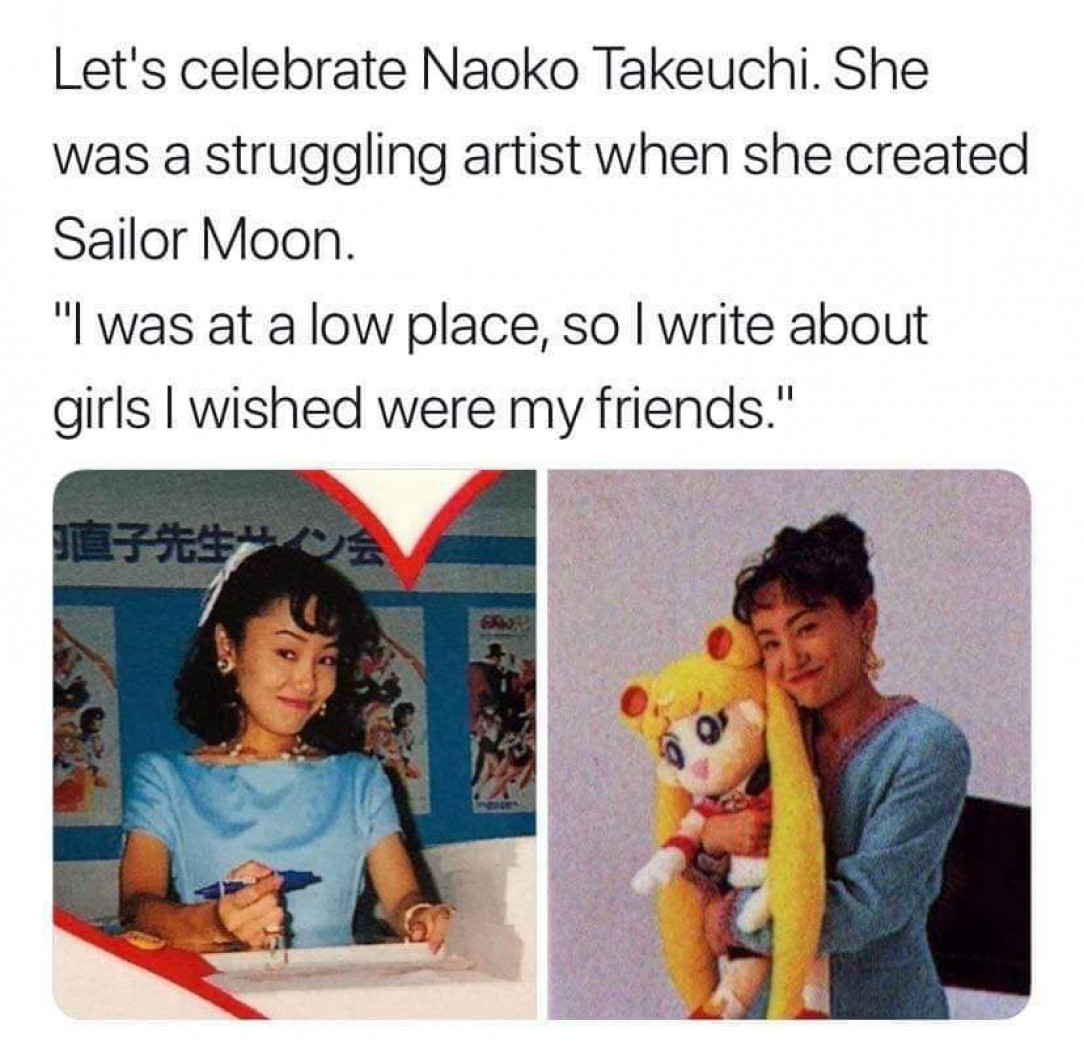 Wholesome Sailor Moon&#039;s creator