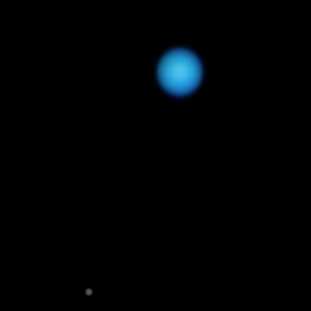 2. 7 billion miles away from the Sun, here&#039;s an image of Neptune, the last planet in our Solar System