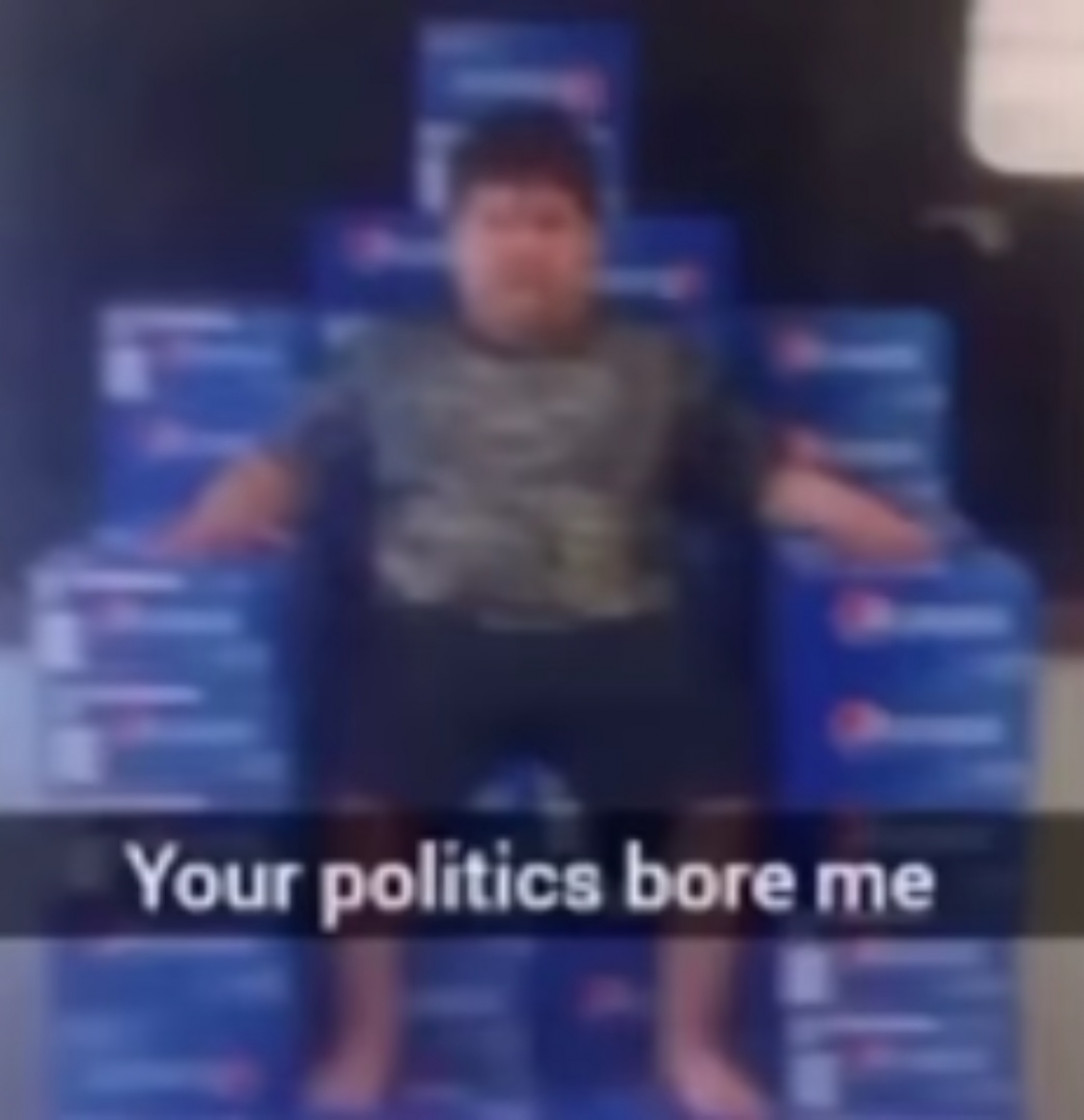 pepsi kid, ruler of pepsi&#039;s enemy of politics