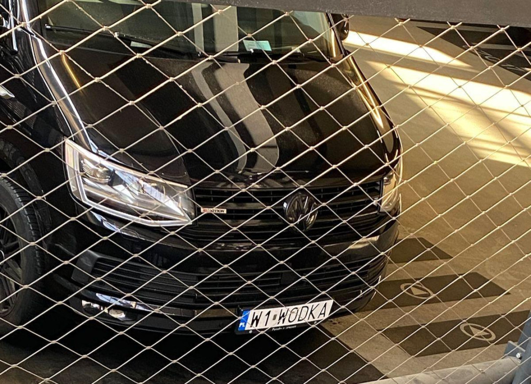 Polish license plate spotted in Berlin