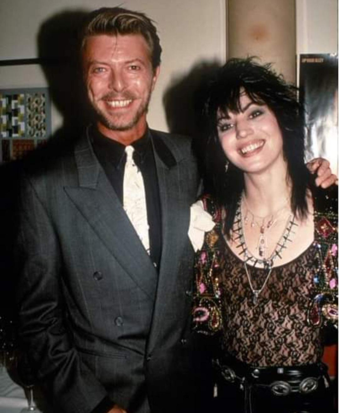 David Bowie &amp;amp; Joan Jett. 1989