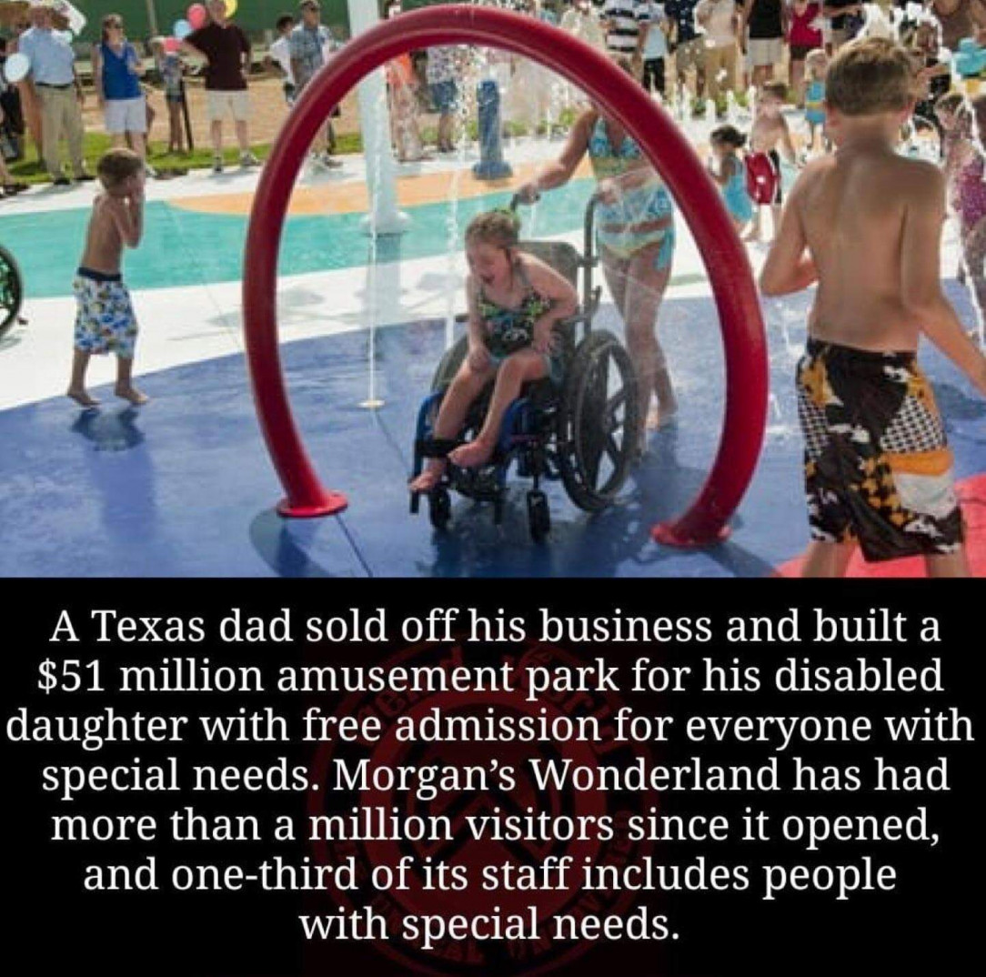 This dad in Texas, a true bro