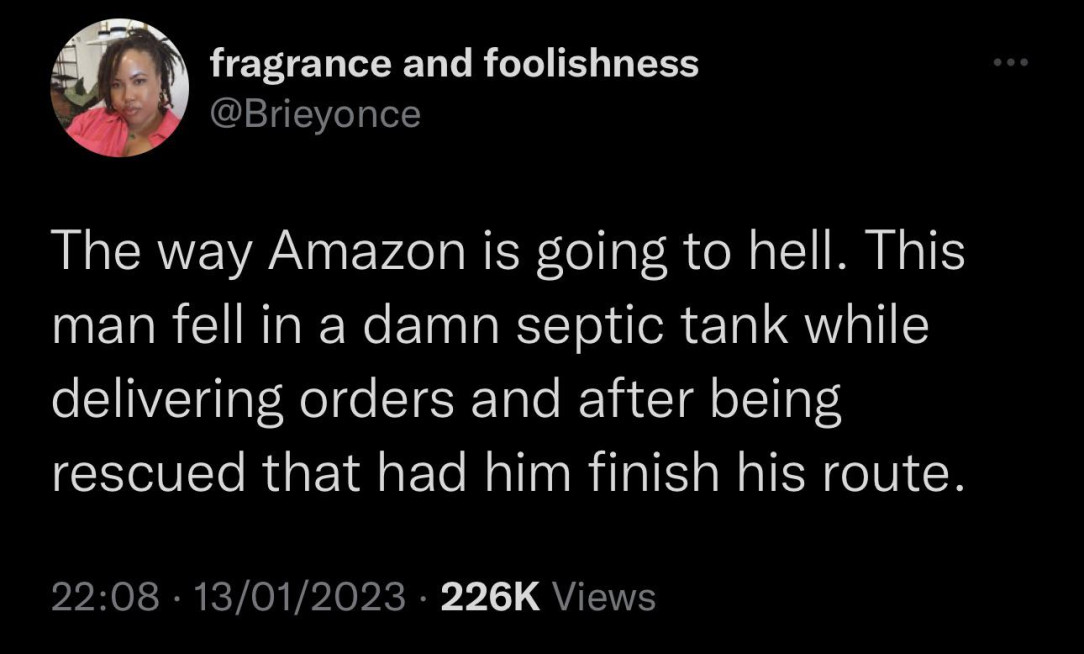 Amazon ain’t shit for this