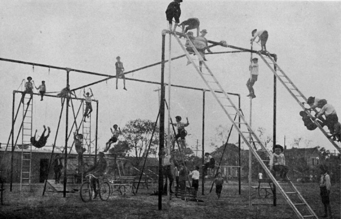 Actual playground in 1912