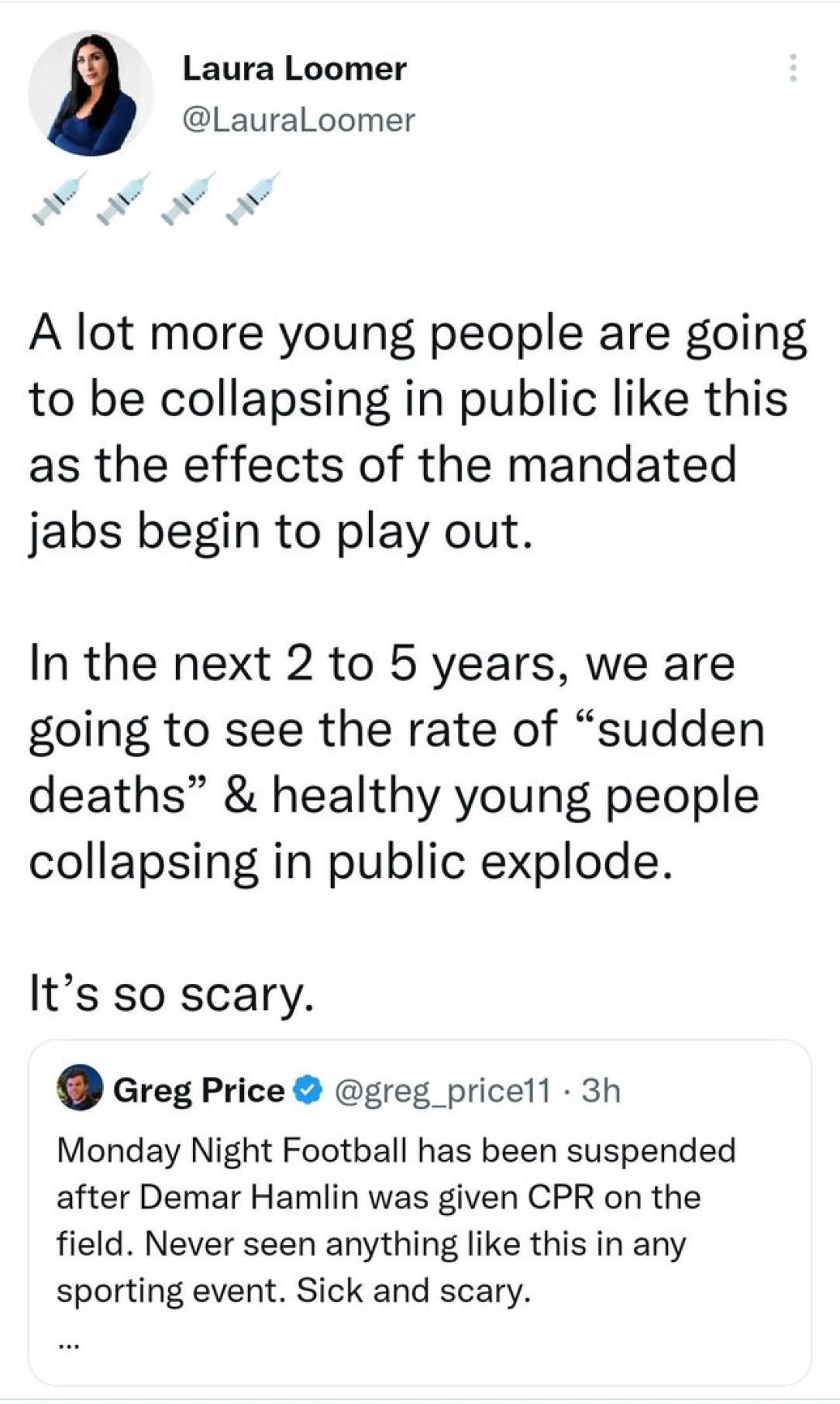 They post this literally every time a young person dies now