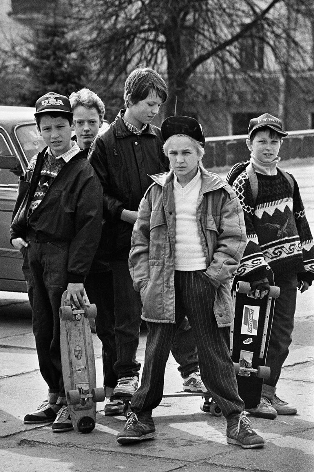 Teenagers, Minsk, Belarus, 1992s